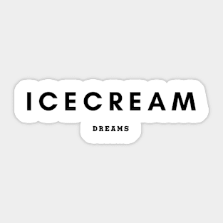 Icecream Dreams Sticker